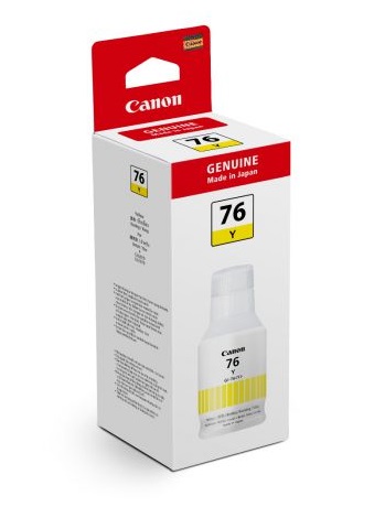 Mực in Canon GI-76 Yellow Ink Bottle (4438C001AA)