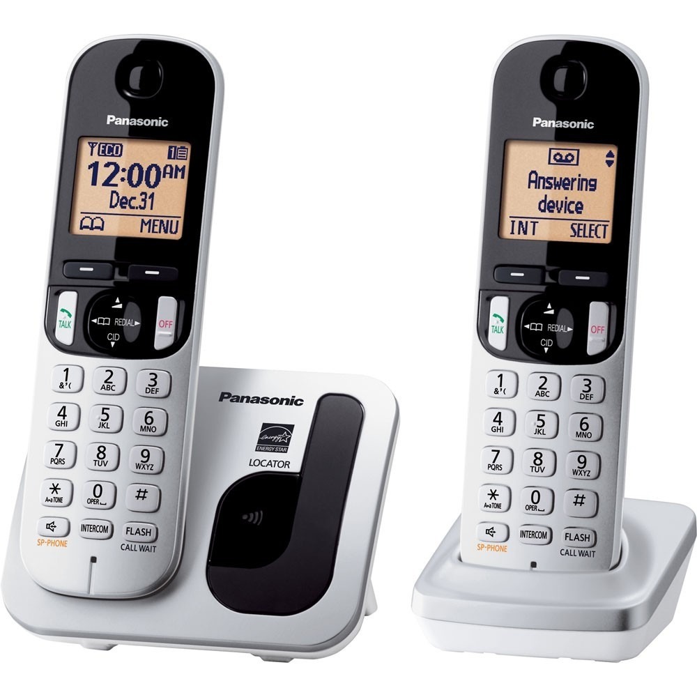 Điện thoại không dây 2 tay con Panasonic KX-TGC212