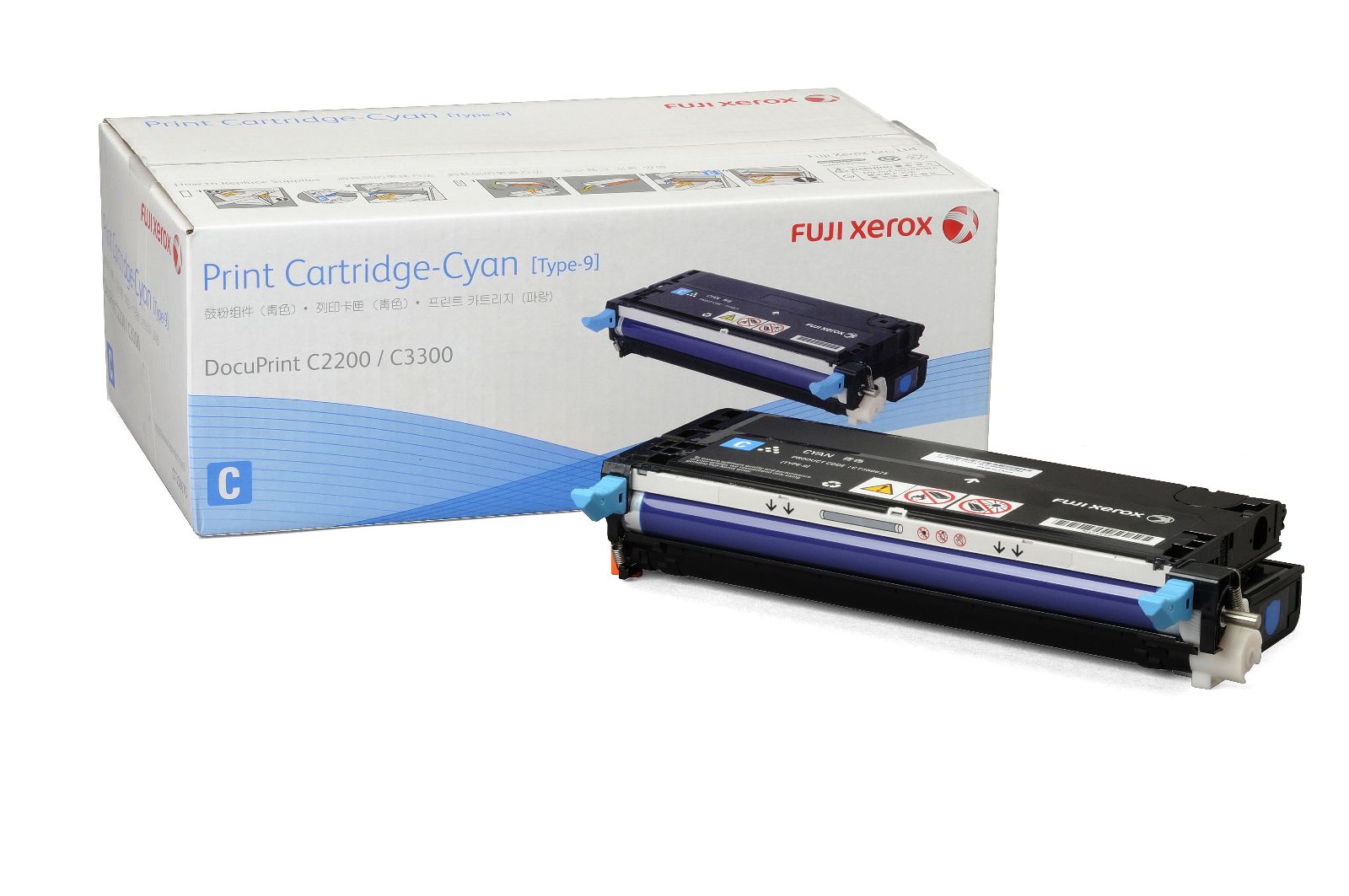 Mực in Xerox C2200, C3300DX, Cyan Toner Cartridge (CT350675)