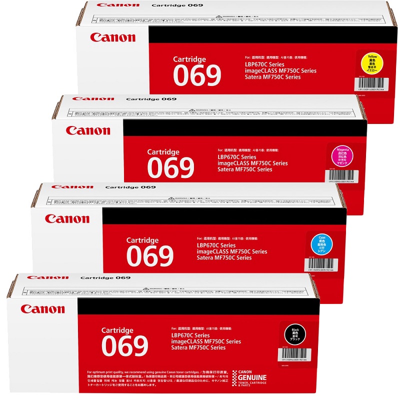 Mực in Canon 069 Cyan Toner Cartridge