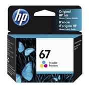 HP 67 Tri-color Original Ink Cartridge (3YM55AA)